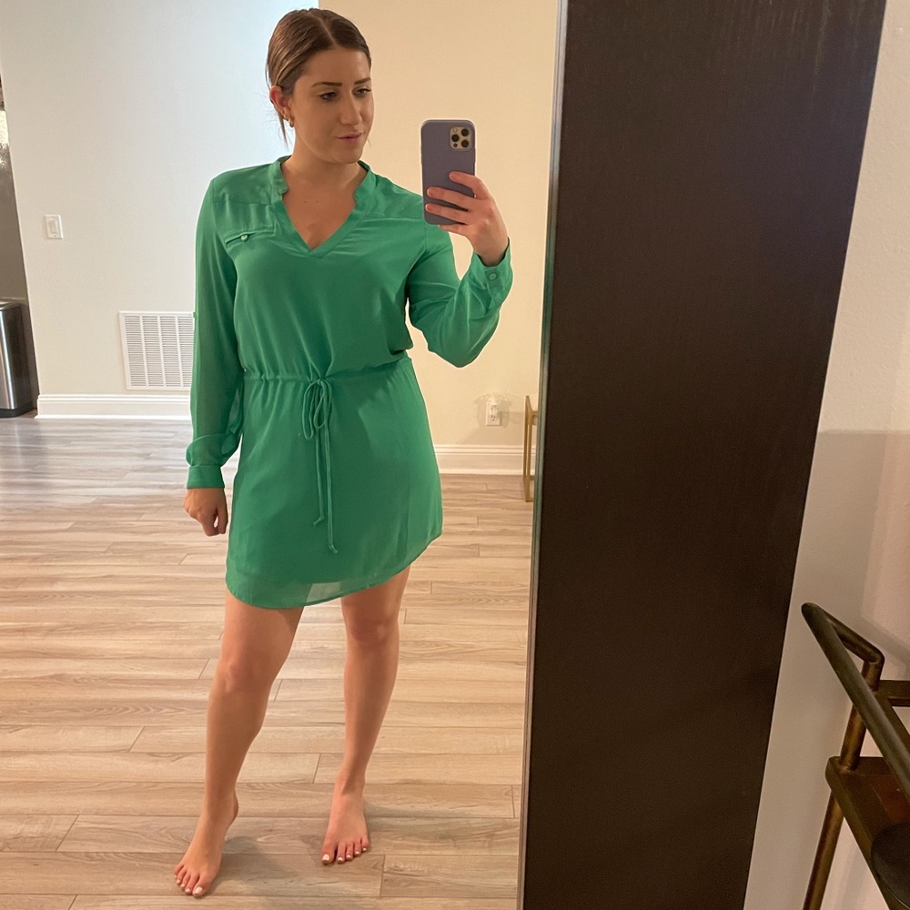 Green dress
